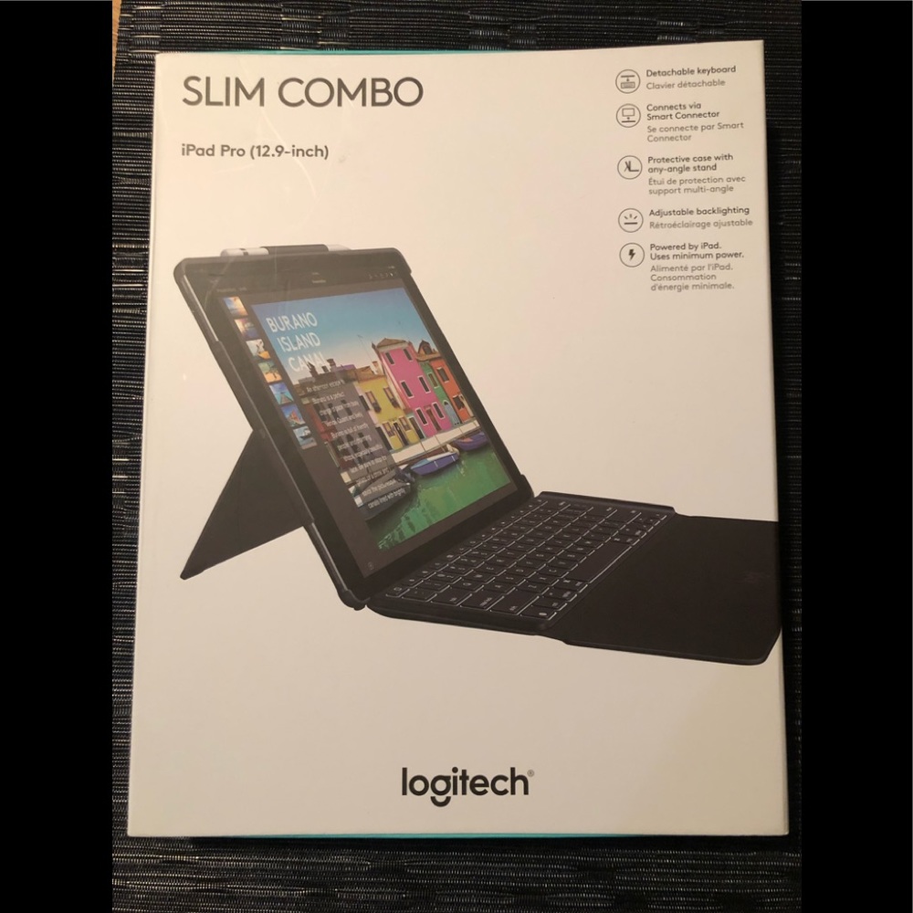 Slim Combo IPad Pro case with keyboard